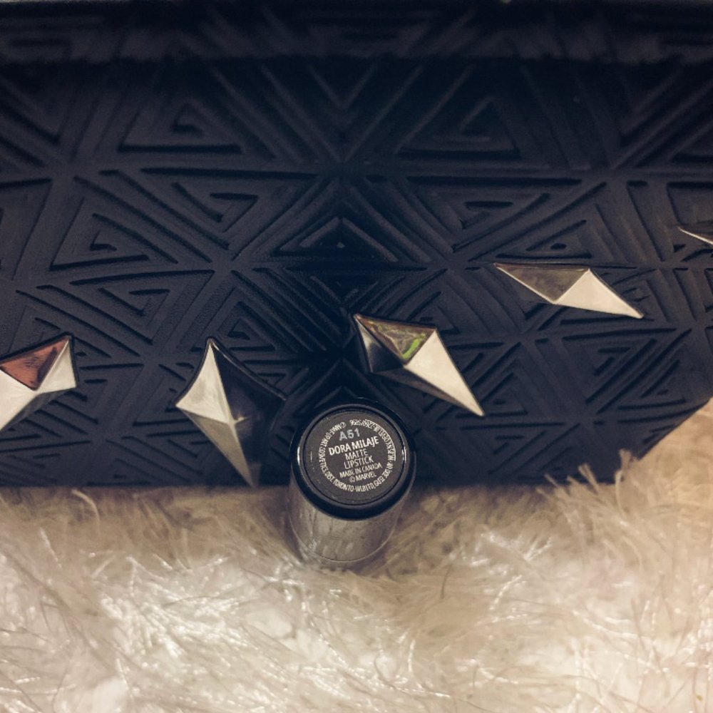 MAC Cosmetics x Black Panther Matte Lipstick in Dora Milaje
